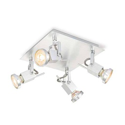 Foco LED de superficie Moderno/Industrial giratorio e inclinable