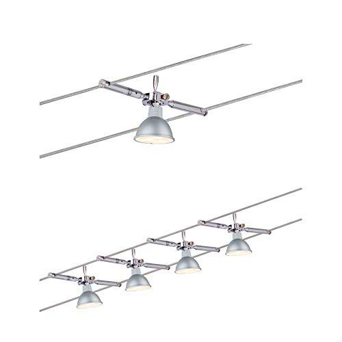 Paulmann 94120 Wire System Togo - Lámpara led de techo con 4 bombillas GU5