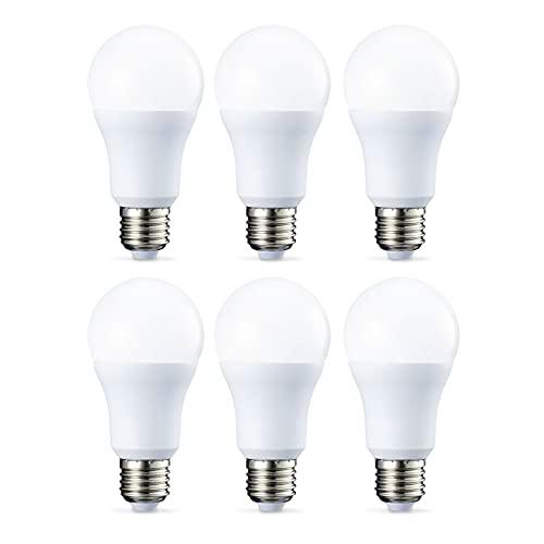 Amazon Basics Bombilla LED Esférica E27, 10W (equivalente a 75W)