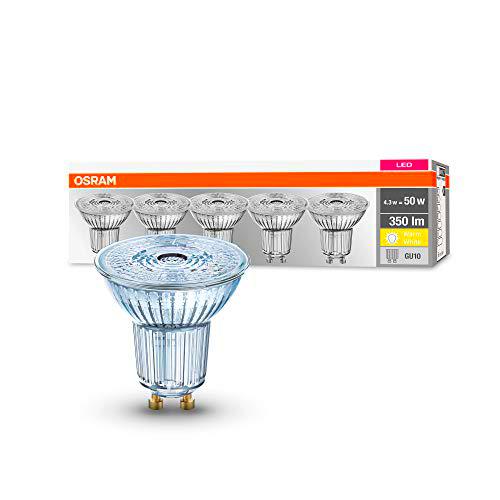 Osram LED Base PAR16 - Bombilla reflectora (casquillo GU10