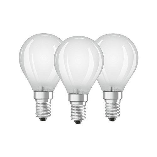 Osram 819399 Bombilla LED E14, 4 W, Blanco, 3 Unidades