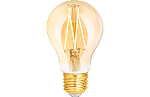 WiZ Smart LED Bombilla blanca A60 E27 (regulable, 7 W-54 W de potencia