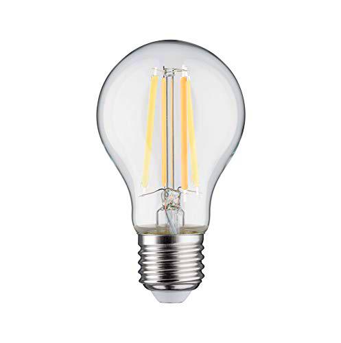 Paulmann SmartHome 50393 Bombilla LED ZigBee AGL Filament TunableWhite Lámpara de uso general 4,7 W regulable Bombilla clara luz de oro hasta luz blanca diurna 2200-6500 K E27