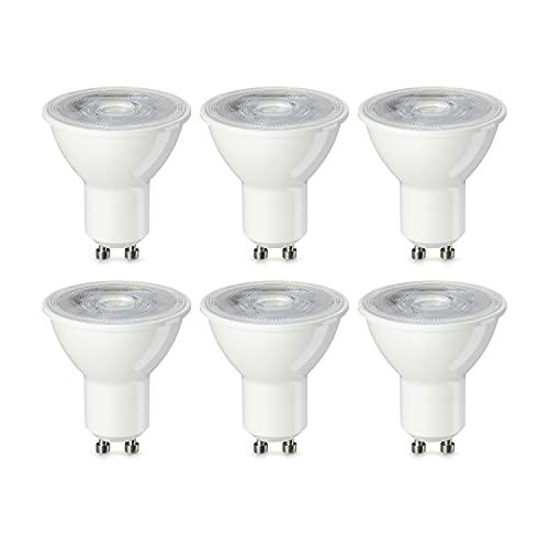 Amazon Basics Bombilla LED Foco GU10, 4.7W (equivalente a 50W)