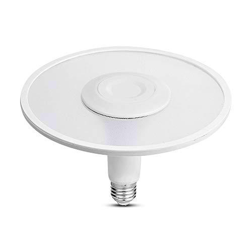 Bombilla LED chip Samsung E27 11 W UFO acrílico plástico 3000 K