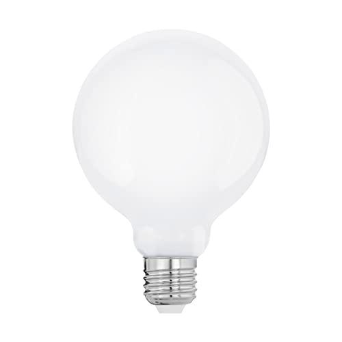 EGLO LM E27 Bombilla LED, 8 W, Blanco, Diámetro : 9,5 cm