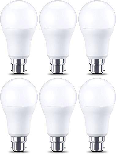 Amazon Basics Bombilla LED B22, 10.5W (equivalente a 75W)