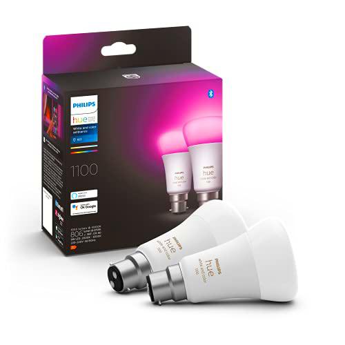 Philips Hue WCA 9W A60 B22 2P EU