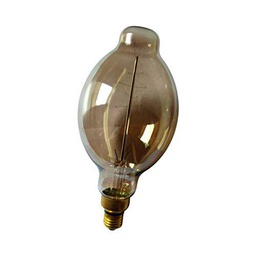 ZONS 811545LOT2 - Lote de 2 bombillas LED decorativas (4 W, ámbar,