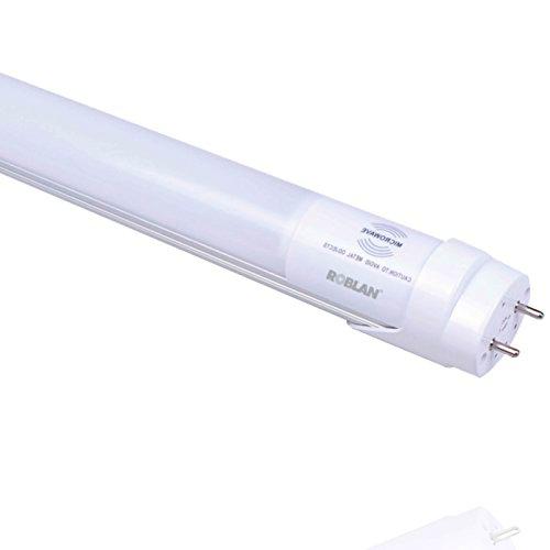 Roblan RT818B Tubo G13, 18 W, Blanco