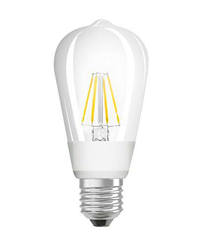 Osram 809635 Bombilla LED E27, Blanco, 6 Unidades