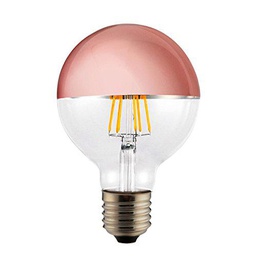 Bombilla LED Decorativa Globo Espejo Cobre (6W)