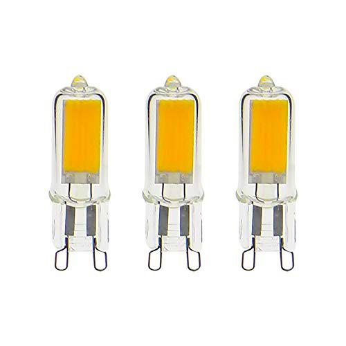 Xanlite PACK3ALG9200CW - Lote de 3 bombillas LED (casquillo G9 G9 de 2,6 W