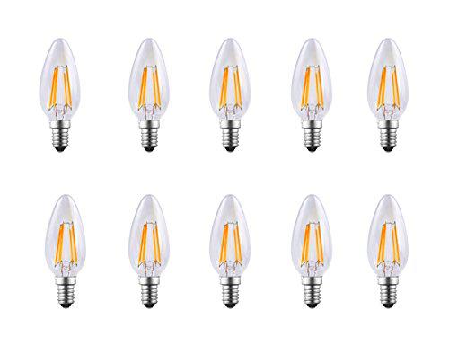 Electraline 92280 - Bombilla LED con filamento de bajo Consumo (10 Unidades