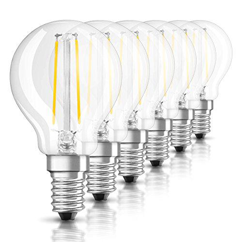 Osram Retrofit Cl P 25 Bombilla LED E14, 2.1 W, Blanco