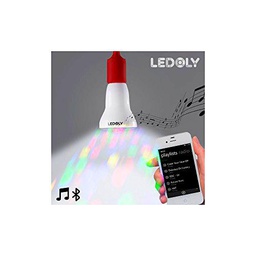 Bitblin Ledoly C1000 Bombilla LED Bluetooth con Altavoz E27