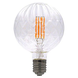 Laes 985825 Bombilla Globe Piña Filamento LED E40, 8 W