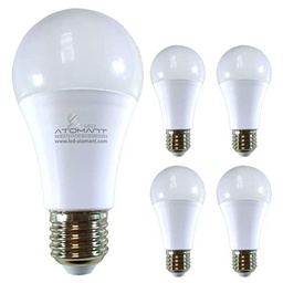 Pack 5x Bombilla LED E27 9W Con Sensor Crepuscular