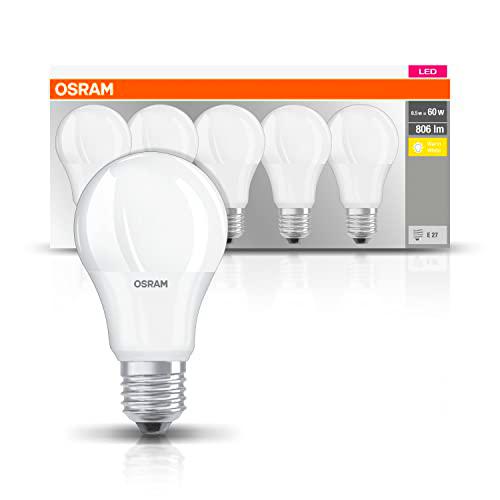 OSRAM LED Base Classic A, en forma de bombilla con casquillo E27