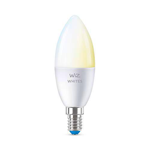 Wiz - Bombilla Inteligente, Led E14, 40 W, Wi-Fi Bluetooth