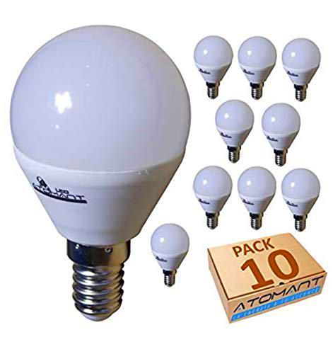 Led Atomant b45 nw Bombilla Led G45 7W, Blanco Neutro 4500K