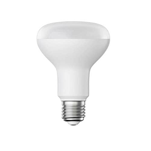 Leduni Bombilla LED E27 R90 15W interior bajo consumo (6000K LUZ BLANCA, 15W)