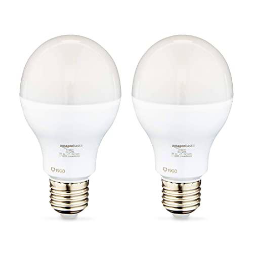 Amazon Basics - Bombilla Edison LED E27, 14 W (equivalente a 100 W)