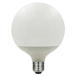 LAES - Bombilla Globo LED, E27, 15 watts, Blanco, 120 x 160 mm