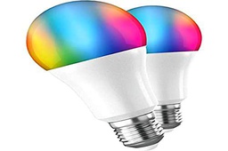 MUVIT Io Pack 2 Bombillas A60. E27 800Lm, 9W, RGB + Cct, D60H118