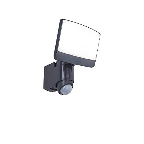 Lámpara LED de pared exterior Sunshine con cabezal giratorio