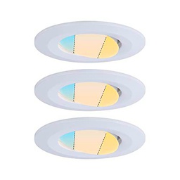 Paulmann 99935 Luminaria LED Calla, redonda, incl. 3x5,5 W IP65