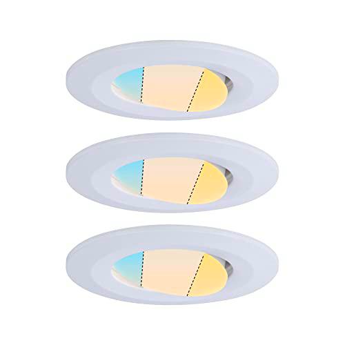 Paulmann 99935 Luminaria LED Calla, redonda, incl. 3x5,5 W IP65