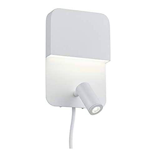 Trio Leuchten Luigi 222270231 - Lámpara LED de pared (metal blanco mate