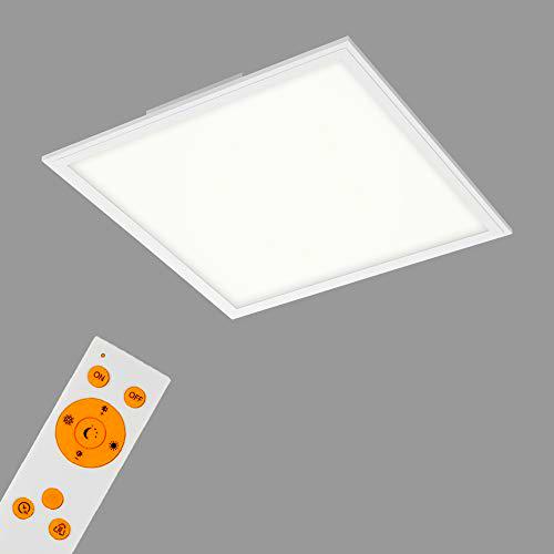 Briloner Leuchten - Panel LED de techo (intensidad regulable