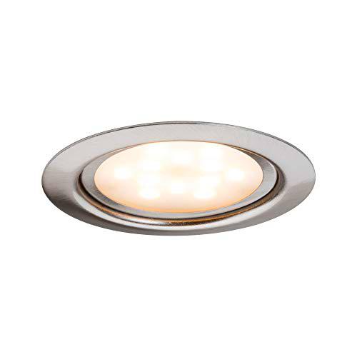 Paulmann Juego Mueble LED 3x4,5 W 65 mm Acero Mate 93553