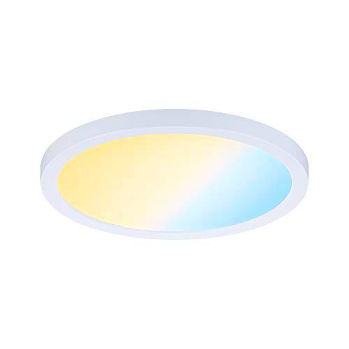 Paulmann 93043 Panel LED, luminaria empotrable Areo VariFit IP44 Zigbee Tunable White 175 mm Red