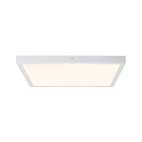 Paulmann 70647 Panel para montaje en superficie LED Lunar redondo Lámpara de techo 27.4W Luz 3000K Panel LED blanco cálido (mate)