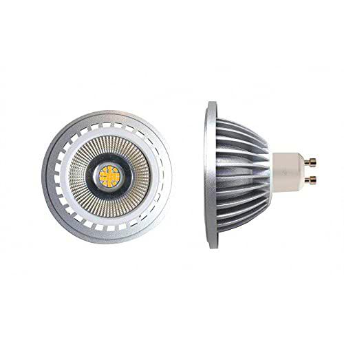 Silver Electronics Bombillas, 5000 K GU10, 12 W, Plateado