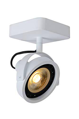 Lucide TALA - Foco LED de techo (GU10, 1 bombilla de 12 W