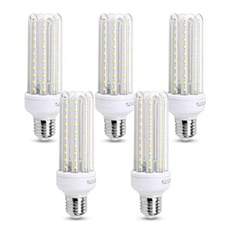 Pack 5 und Bombilla LED - Luz fría 6400K, 1200 Lúmenes