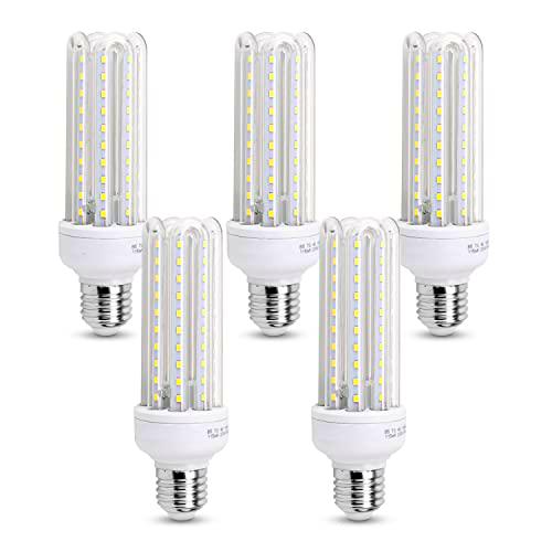 Pack 5 und Bombilla LED - Luz fría 6400K, 1200 Lúmenes