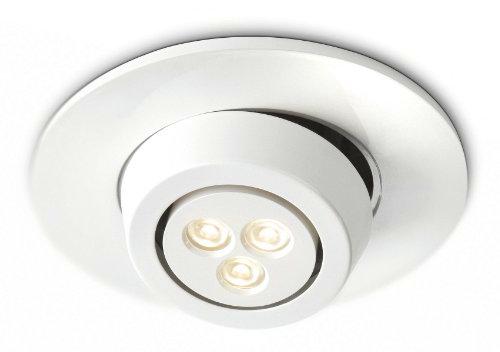 Philips SmartSpot Foco empotrable LED, Aluminio, Blanco