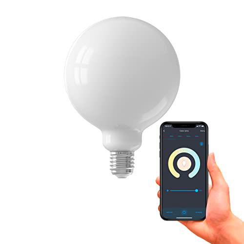 CALEX Bombilla Smart WiFi E27 con aplicación y compatible con control de voz Alexa