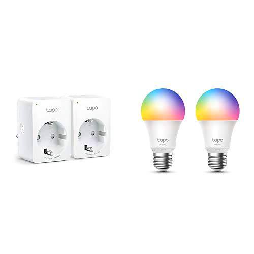 Tapo TP-Link - Bombilla LED Inteligente + Enchufe Inteligente 2990 W