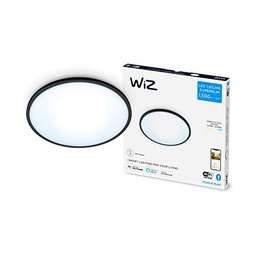 Philips - Plafon led Wiz 16W 1300 LM 250mm Marco Negro EDM 93553