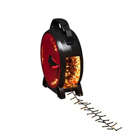 Konstsmide Micro LED Compactlights 3849-800 - Cable retráctil (1000 diodos ámbar