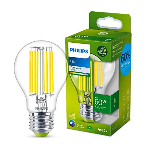 Philips Lighting - Bombilla Led Ultraeficiente filamento 4w (Eq