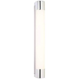 Brilliant lámpara Horace LED aplique de pared blanco / cromo | 1x 10W LED integrado