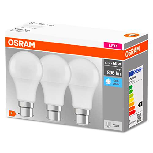 OSRAM LED BASE CLASSIC A Bombilla LED , Casquillo B22d 