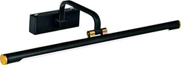 Activejet AJE-FADO iluminación de pared Apto para uso en interior Adecuado para uso en exteriores Non-changeable bulb(s) 12 W Negro